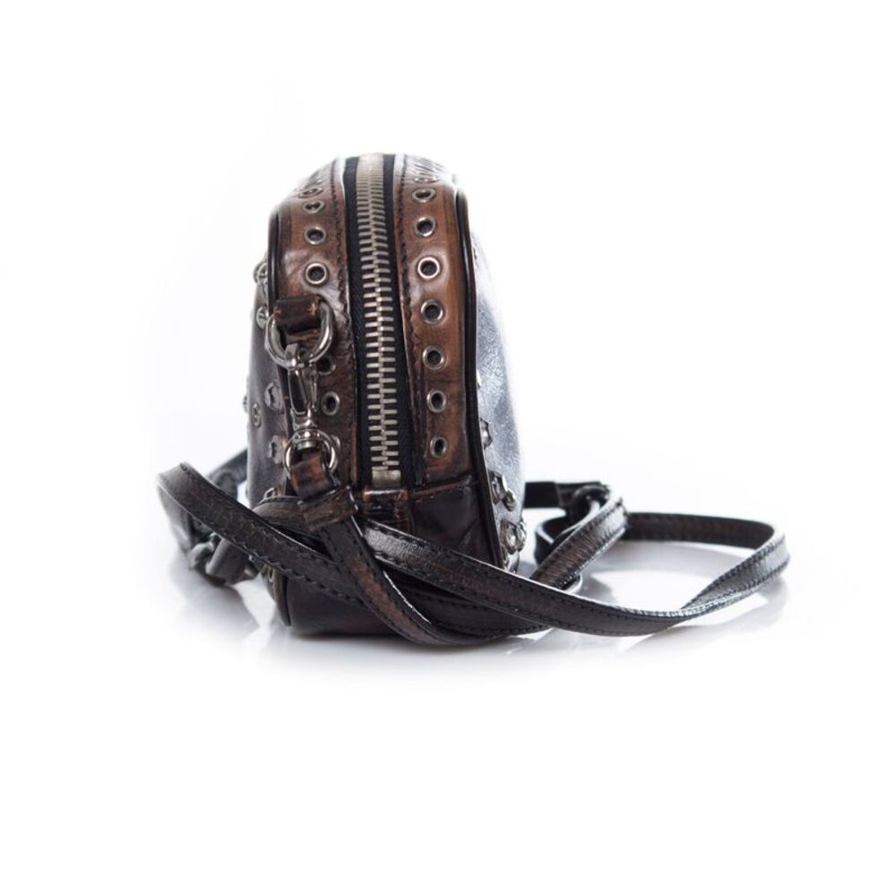 Prada, Vitello vintage embellished camera messenger bag. - Picture 5 of 10